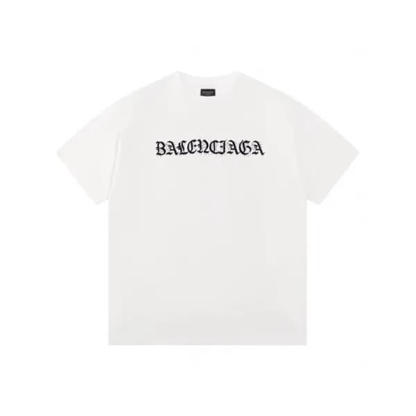 발렌시아가 남성 라운드 반팔 티셔츠 - Balenciaga Mens Round Tshirt… - 1