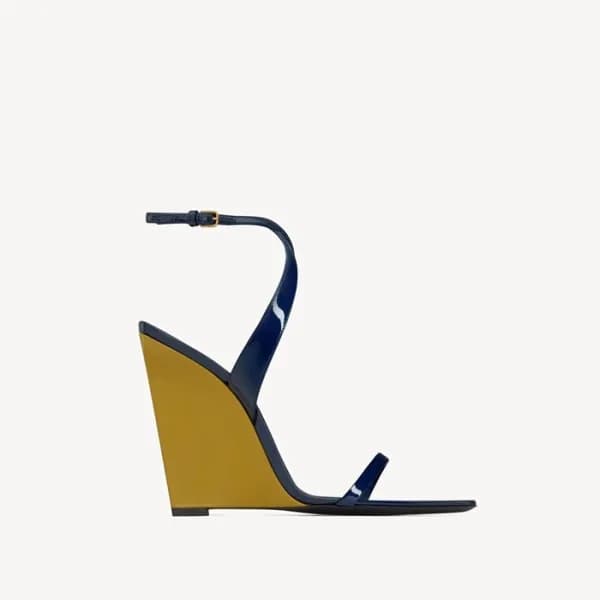 입생로랑 여성 페이던트 Salomé 웨지 - Saint Laurent Womens Pate… - 1