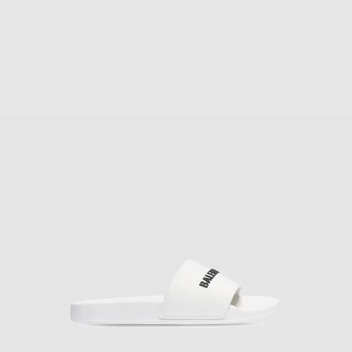 발렌시아가 남/녀 숄 풀 슬라이드 샌들 - Balenciaga Unisex Scholl F… - 1
