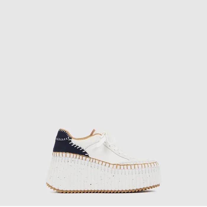 끌로에 여성 NAMA 웨지 스니커즈 - Chloe Womens NAMA Wedge Snea… - 1