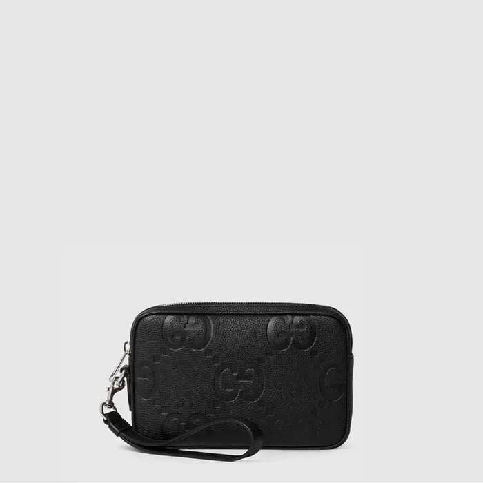 구찌 남성 스몰 점보 GG 파우치 - Gucci Mens Small Jumbo GG Pou… - 1