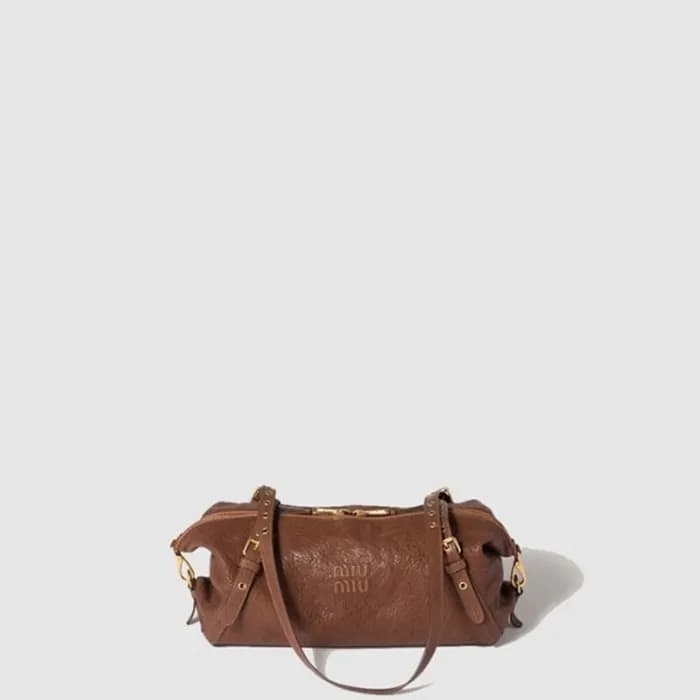 미우미우 여성 가죽 숄더백 - Miumiu Womens Leather Shoulder Ba… - 1