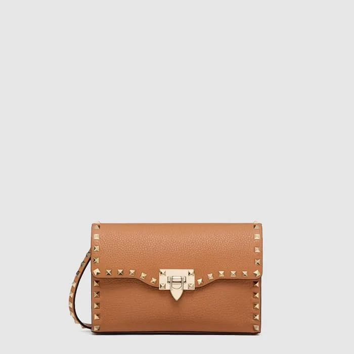 발렌티노 여성 스몰 락스터드 숄더 백 - Valentino Womens Small Rock… - 1