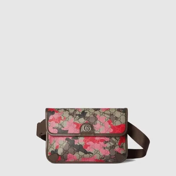 구찌 남성 스몰 GG 벨트백 - Gucci Mens Small GG Belt Bag - g… - 1