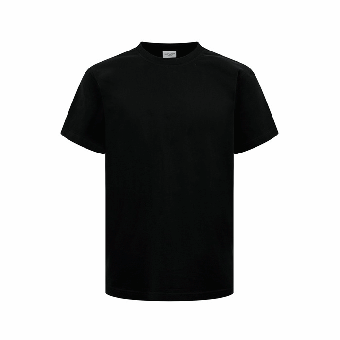 입생로랑 남성 라운드 반팔티 - Saint laurent Mens Round Tshirt … - 1
