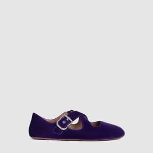 알라이아 여성 발레 플랫슈즈 - Alaia Womens Criss Cross Ballet …