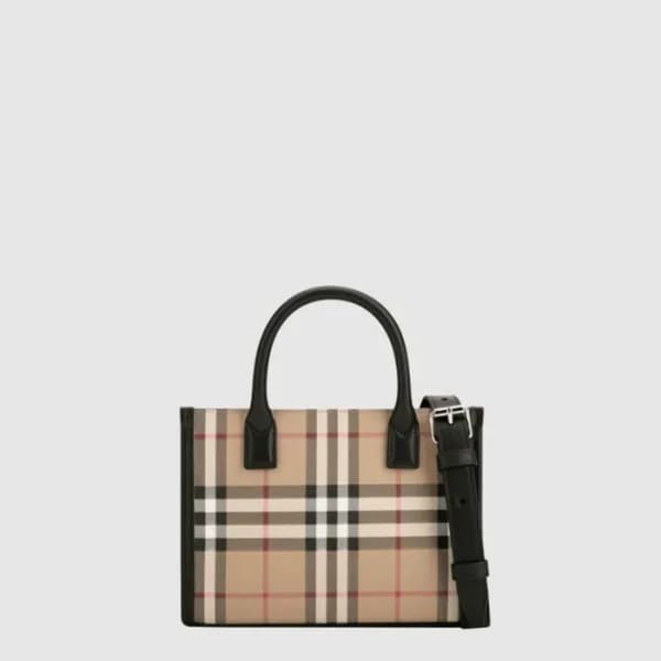 버버리 여성 미니 빈티지 토트 백 - Burberry Womens Mini Vintage … - 1