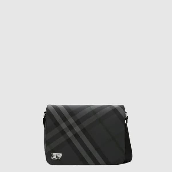 버버리 남성 그리드 메신저 백 - Burberry Mens Grid Messenger Ba… - 1
