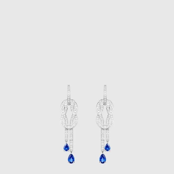 프레드 여성 샹스 인피니 이어링 - Fred Womens Chance Infini Earring - acc10032x - 1