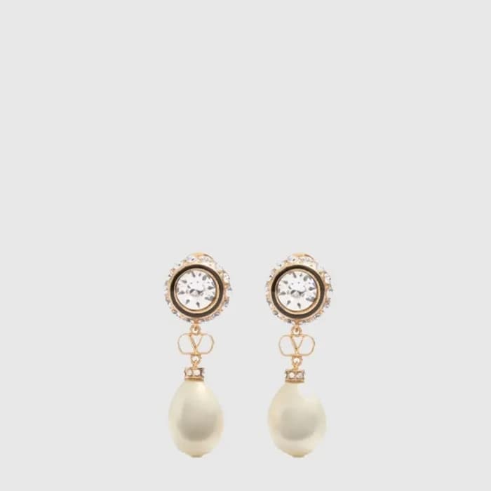 발렌티노 여성 크리스탈 이어링 - Valentino Womens Crystal Earring - acc10354x - 1