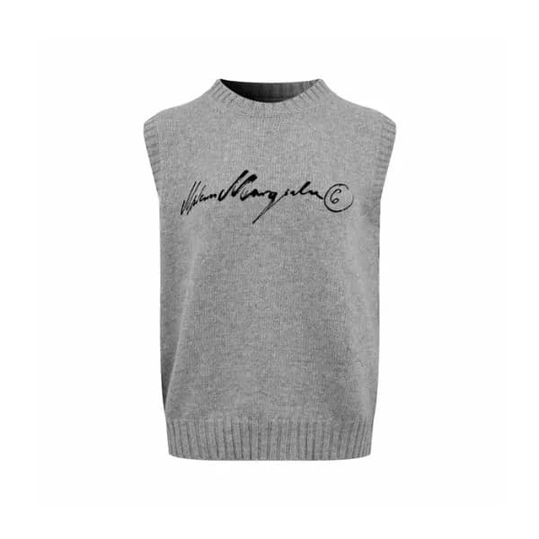 메종마르지엘라 여성 라운드 베스트 - Maison Margiela Womens Round Vest - mac17646x - 1
