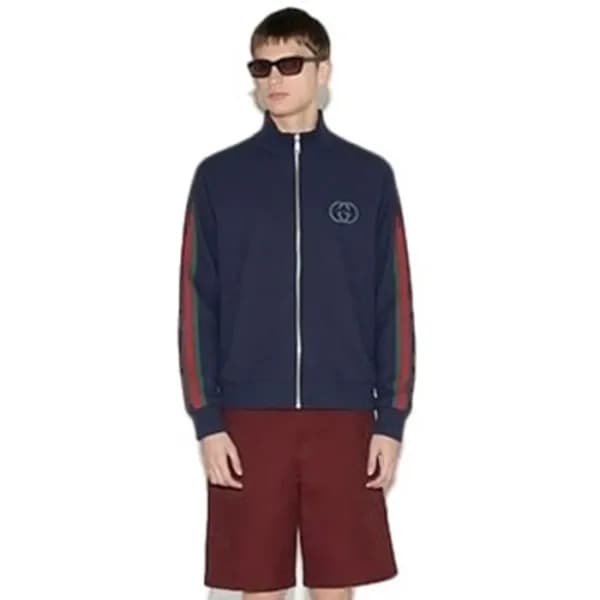 구찌 남성 집업 트레이닝 복 - Gucci Mens Zip Up Sweatsuit - guc17727x - 1
