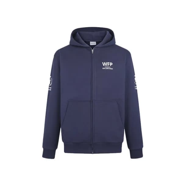 발렌시아가 남성 집업 후드티 - Balenciaga Mens Zip-Up Hooded - bac17861x - 1