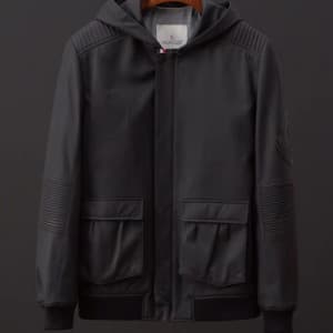 MONCLER 2018 MENS SHEEPSKIN JACKET - 몽클레어 남성 양가죽 자… - 1