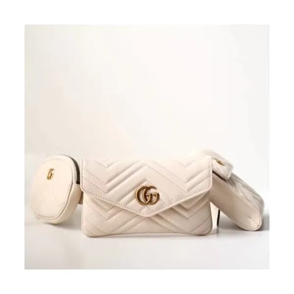 Gucci Marmont Matlase Belt Bag, - 구찌 마몬트 마틀라세 벨트백 … - 1
