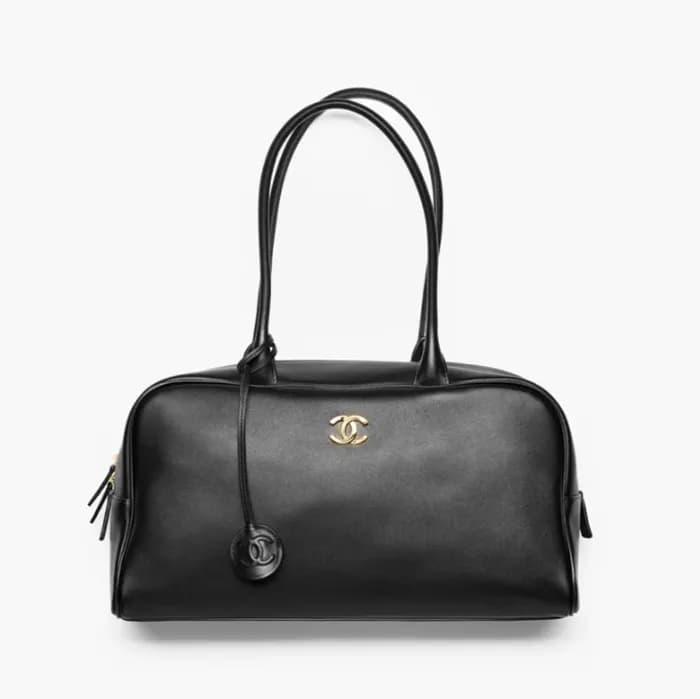 Chanel Mini Chain Bowling Shoulder Bag,18CM - 샤넬 미… - 1