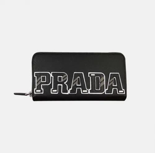 Prada 2018 Mens Saffiano Zip Round Wallet - 프라다 남성… - 1