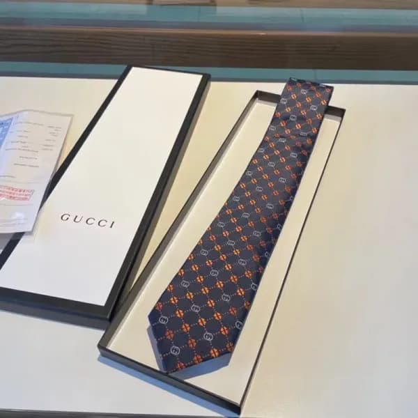 2023 Gucci MENS NECKTIE BLACK - 구찌 남성용 넥타이 블랙…