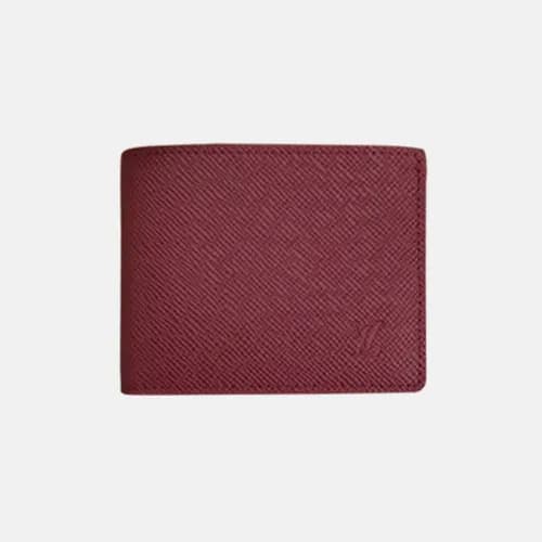 Louis Vuitton 2018 Mens Taiga Amerigo Wallet M4209… - 1