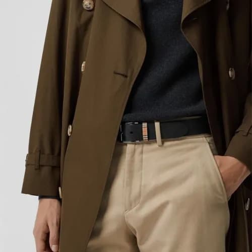 Burberry 2018 Signature Mens Leather Belt - 버버리 남성… - 1