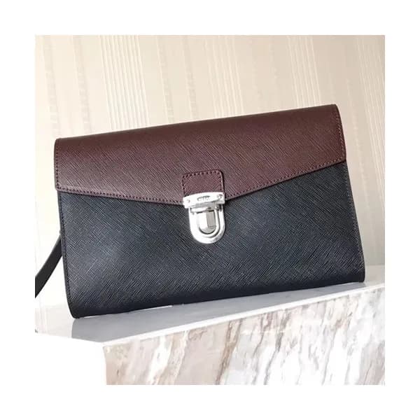 Prada Saffiano Mens Clutch Bag ,24CM - 프라다 사피아노 남성… - 1