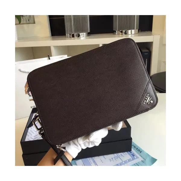 Prada Mens Clutch Bag ,23.5CM - 프라다 남성용 클러치백 2VF05… - 1