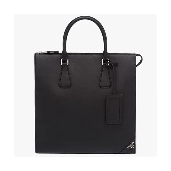 Prada Saffiano Mens Business Bag ,34CM - 프라다 사피아노 … - 1