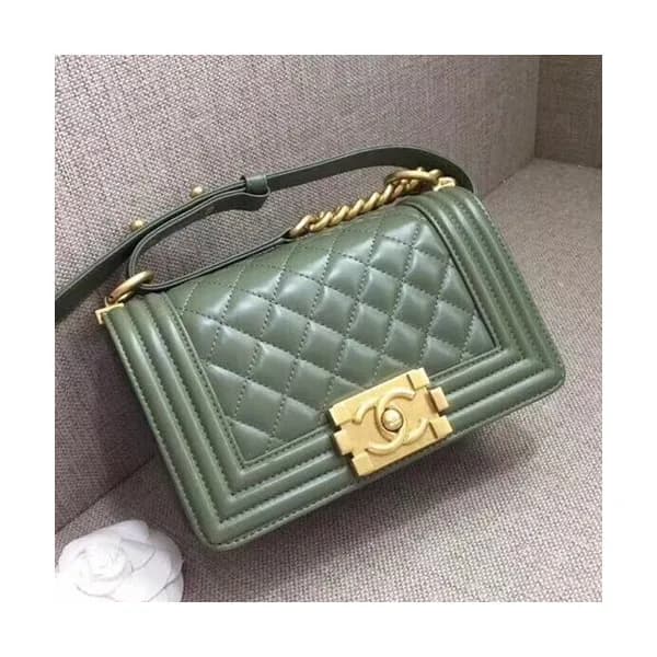 Chanel Leboy Leather Chain Shoulder Bag ,20CM - 샤… - 1