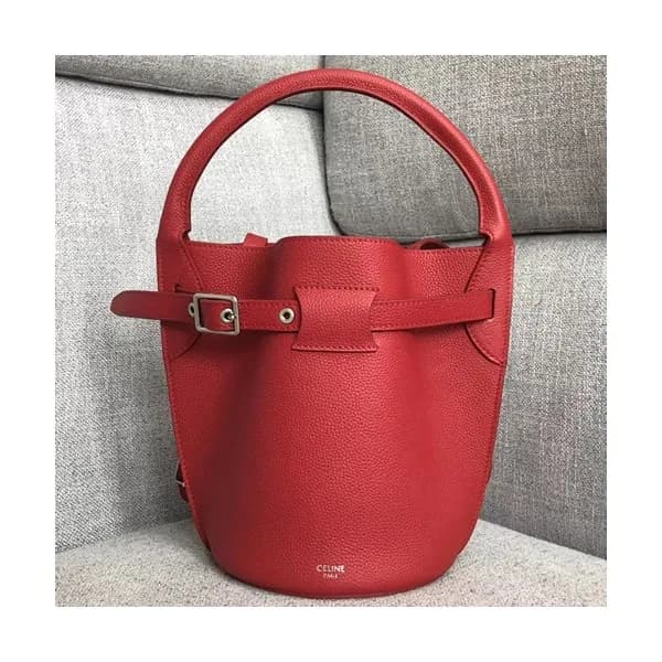 Celine 2019 Leather Nano Bigbag Bucket Tote Should… - 1