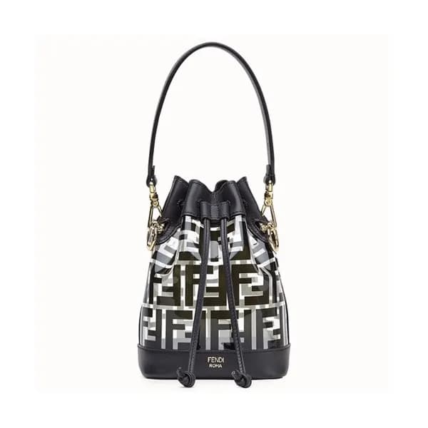Fendi 2019 Mon Tresor Bucket Tote Shoulder Bag ,18… - 1