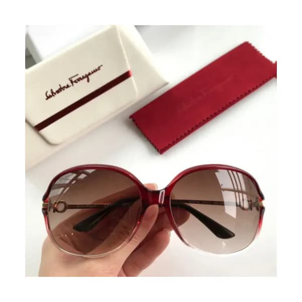 Salvatore Ferragamo 2019 Womens Retro Metal Frame … - 1