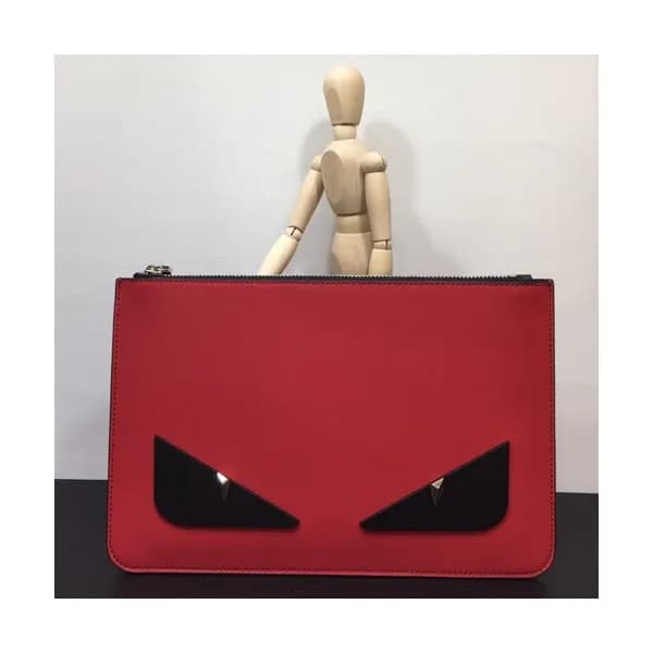 Fendi 2019 Leather Clutch Bag ,29.5CM - 펜디 2019 레더… - 1