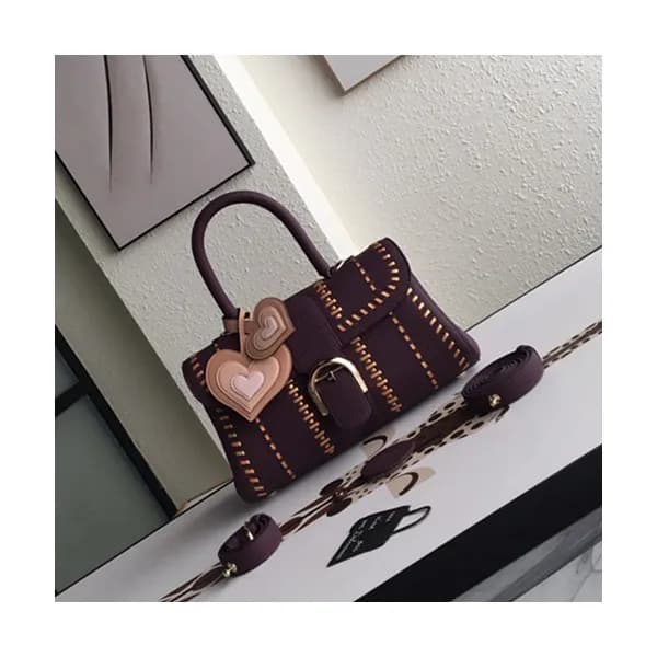 Delvaux 2019 Leather Tote Shoulder Bag,28s CM - 델보… - 1