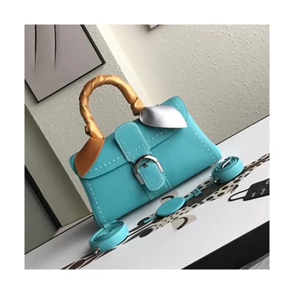 Delvaux 2019 Leather Tote Shoulder Bag,28s CM - 델보… - 1