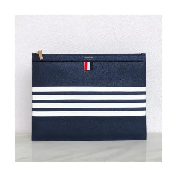 Thom Browne 2019 Leather Clutch Bag ,30/33cm - 톰브라… - 1