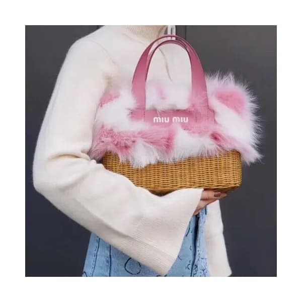 MiuMiu 2019 Tote Shoulder Bag,25cm - 미우미우 2019 토트 … - 1