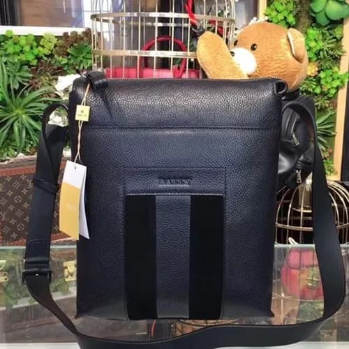 Bally 2019 Leather Shoulder Bag,27cm - 발리 2019 레더… - 1