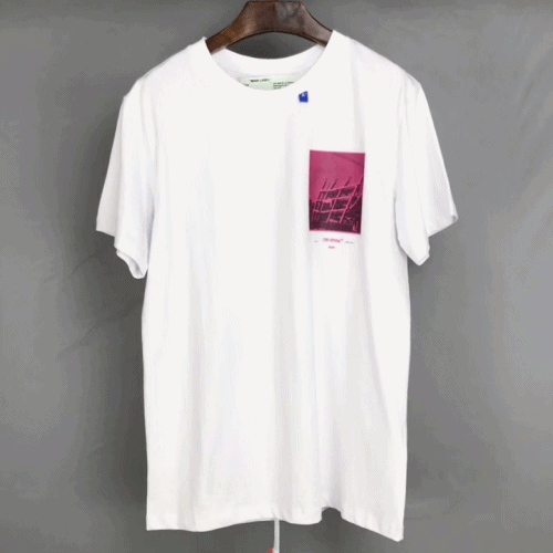 Off-white 2019 Mm/Wm Printing Logo Crew - neck Cot… - 1