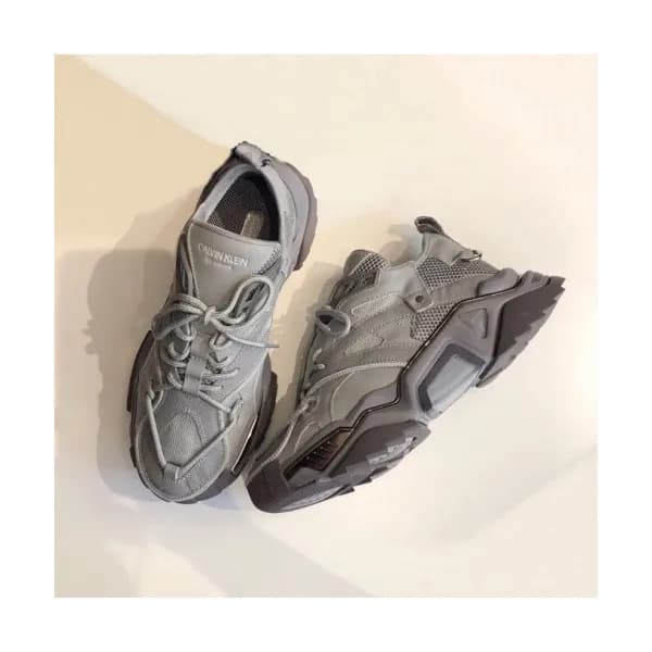 Calvin Klein 2018 Mm/Wm Leather Running Shoes - 캘빈…