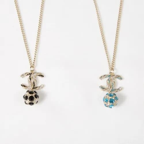 CHANEL Vintage Choker - 샤넬 여성용 빈티지 목걸이CHA0093.(블루… - 1