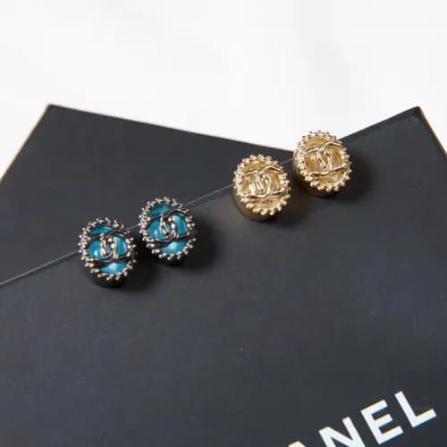 Chanel Earring -샤넬 여성 이어링 Cha0099.(옐로우 골드,블랙)