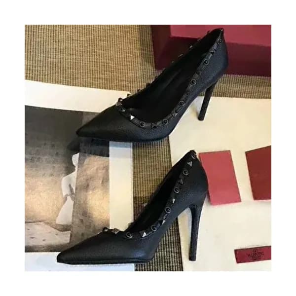 Valentino 2019 Ladies Leather Pumps High Heel - 발렌… - 1
