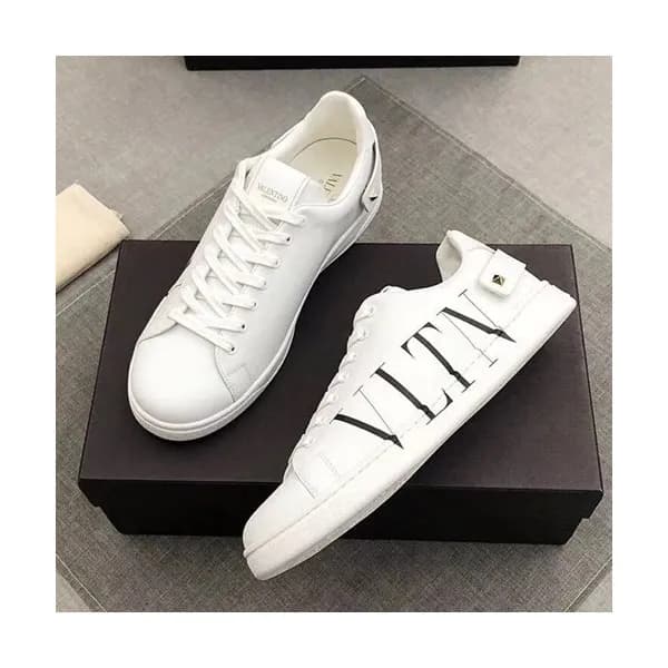Valentino 2019 Mm / Wm Leather Sneakers - 발렌티노 201… - 1