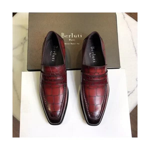Berluti 2019 Mens Leather Oxford Shoes - 벨루티 2019… - 1