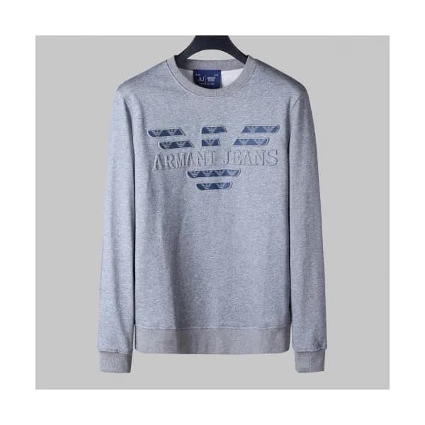 [알마니]Armani 2019 Mens Logo Cotton Man-to-man - 알마니… - 1