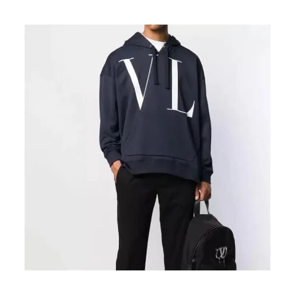 [발렌티노]Valentino 2020 Mens Logo Casual Cotton Hoodi… - 1