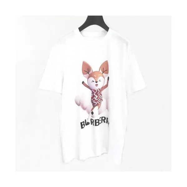 [버버리]Burberry 2020 Mm/Wm Logo Cotton Short Sleeved… - 1
