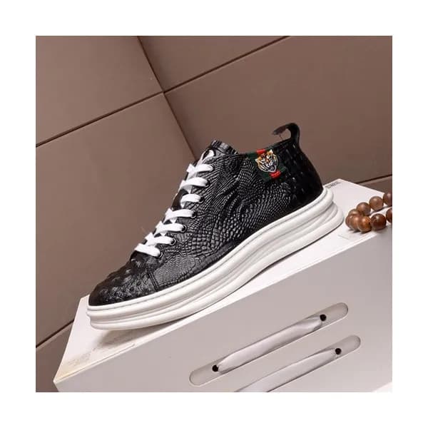 Gucci 2020 Mens Leather Sneakers - 구찌 2020 남성용 레더 … - 1