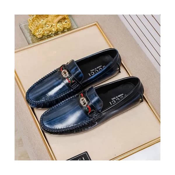 Gucci 2020 Mens Leather Loafer - 구찌 2020 남성용 레더 로퍼… - 1