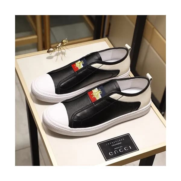 Gucci 2020 Mens Leather Sneakers - 구찌 2020 남성용 레더… - 1